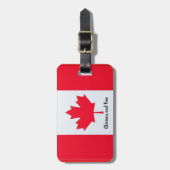 Canada 'Glorious and Free Bagagelabel (Voorkant verticaal)