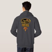 Canada Gold Leaf Dubbelzijdig Hoodie (Achterkant volledig)