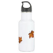 Canada Gold Maple Leaf Souvenir Waterfles (Achterkant)
