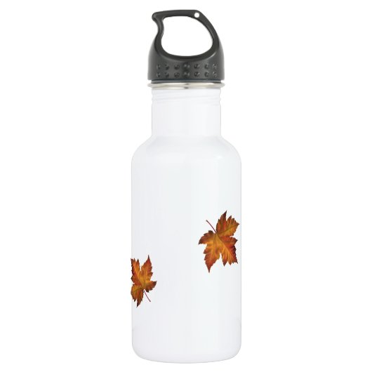 Canada Gold Maple Leaf Souvenir Waterfles (Achterkant)