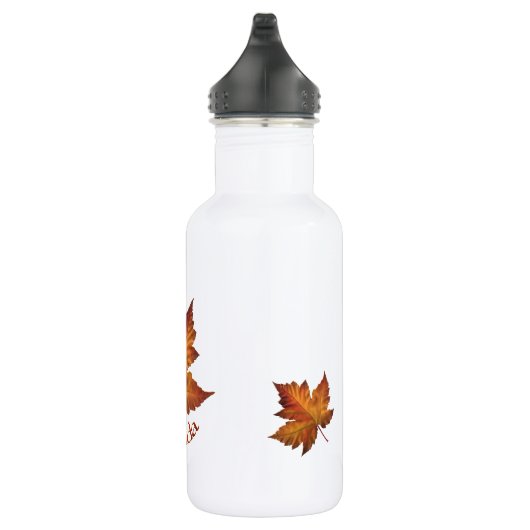 Canada Gold Maple Leaf Souvenir Waterfles (Rechts)