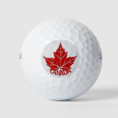 Canada Golf Balls Gepersonaliseerd Canada Golf Gif Golfballen (Voorkant)