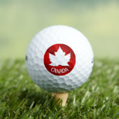 Canada Golf Balls Gepersonaliseerd Canada Golf Gif Golfballen (Insitu Shirt)