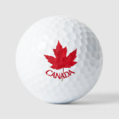 Canada Golf Balls Personalized Canada Golf Gifts Golfballen (Voorkant)