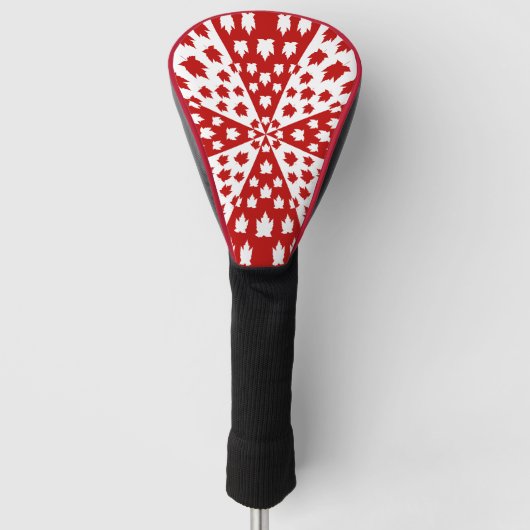 Canada Golf Canada Maple Leaf Driver Hoesje Golfheadcover (Voorkant)