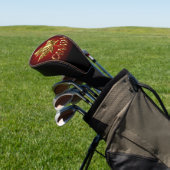 Canada Golf Driver Hoesje Canada Team Golf Gift Golfheadcover (Insitu)