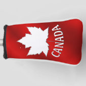Canada Golf Gifts Gepersonaliseerd Canada Putter H Golfheadcover (Voorkant)