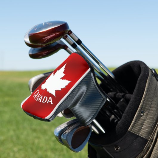 Canada Golf Gifts Gepersonaliseerd Canada Putter H Golfheadcover (Insitu)