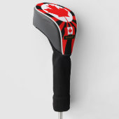 Canada Golf & premium Canadese vlag / Patriots Golfheadcover (Schuin)