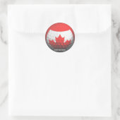 Canada Golf Ronde Sticker (Tas)