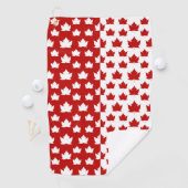 Canada Golf Towel Canada Maple Leaf Towels Golfhanddoek (Insitu)