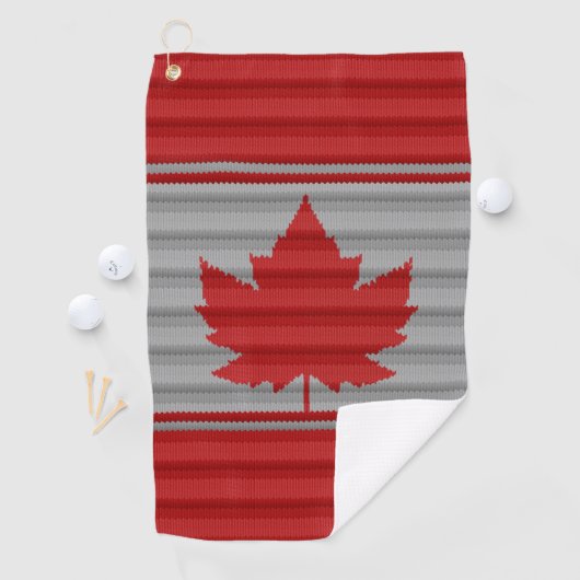 Canada Golf Towel Canada Souvenir Golf Towels Golfhanddoek (Insitu)