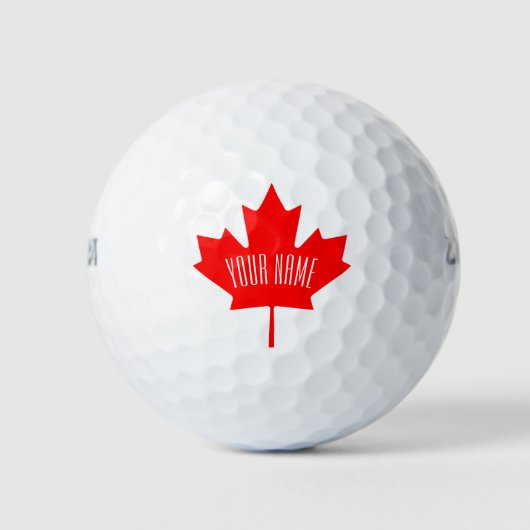 canada golfballen (Voorkant)