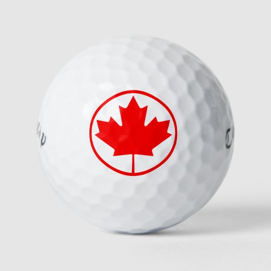 canada golfballen (Voorkant)