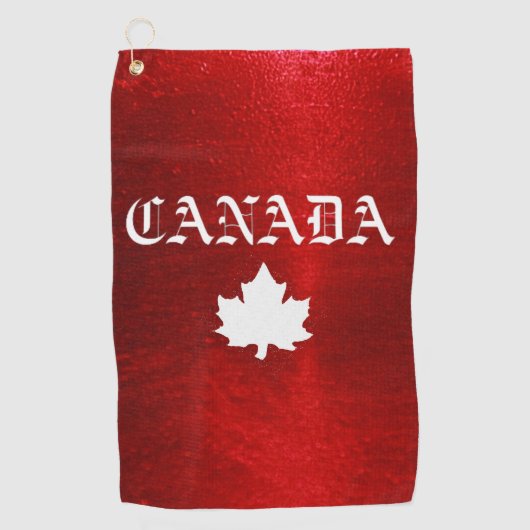CANADA GOLFHANDDOEK (Voorkant)