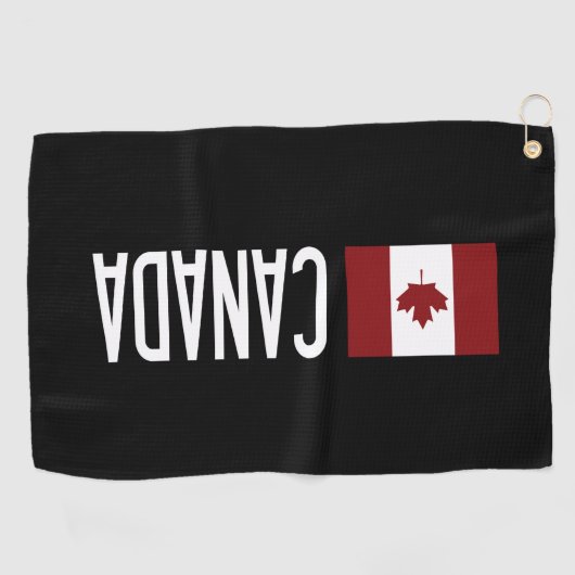 Canada Golfhanddoek (Horizontaal)