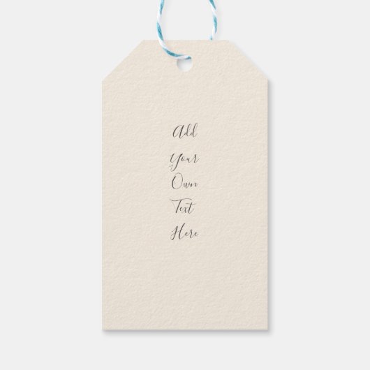 Canada Goos Cadeaulabel (Achterkant)