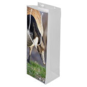 Canada Goos Wijn Cadeautas (Voorkant Gekanteld)