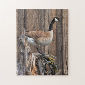 CANADA GOOSE AAN DE BARN BOARD LEGPUZZEL (Verticaal)