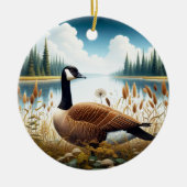 Canada Goose Aandenken Keramisch Ornament (Voorkant)