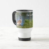 Canada Goose Animal Art gepersonaliseerd Reisbeker (Voorkant links)