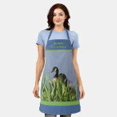 Canada Goose Animal Art gepersonaliseerd Schort (Gedragen)