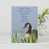 Canada Goose Art Vrijgezellenfeest Invite Kaart (Staand voorkant)