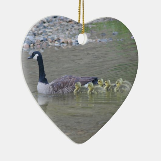 Canada Goose Babies 3 Animal Ornament (Rechts)