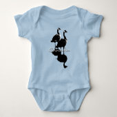 Canada Goose Baby One-stuk Canada Creeper Custom Romper (Voorkant)