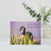 Canada Goose Beauty Inspirerend Briefkaart (Staand voorkant)