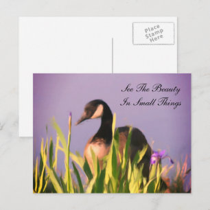 Canada Goose Beauty Inspirerend Briefkaart