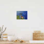 Canada Goose Beauty of Natuur Inspirerend Poster (Keuken)