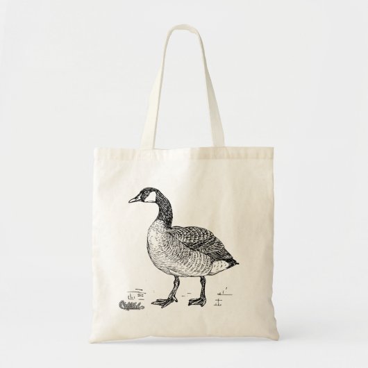 Canada Goose Bird Art Tote Bag (Voorkant)