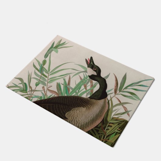 Canada Goose Birds of America Audubon Print Deurmat (Schuin)