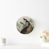 Canada Goose Birds of America Audubon Print Ronde Klok (Huis)