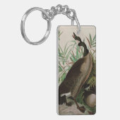 Canada Goose Birds of America Audubon Print Sleutelhanger (Voorkant Links)