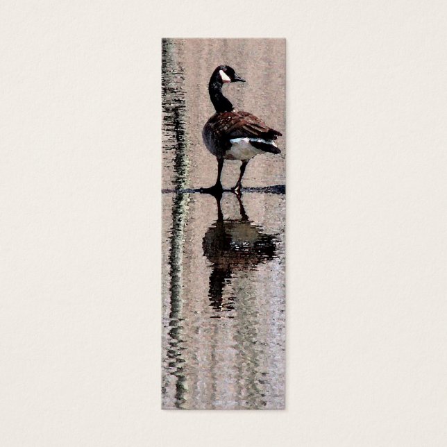 Canada Goose Bladwijzer Mini Visitekaartjes (Voorkant)