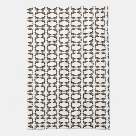 Canada Goose Brown White Kitchen Towels Theedoek (Verticaal)