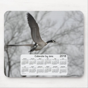 Canada Goose Calendar 2018 van Janz Muismat