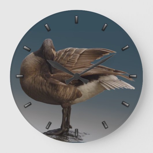 Canada Goose Clock Gifts Canada Goose Wall Clock Grote Klok (Voorkant)