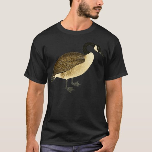 Canada Goose Cute  Graphic Canadian Goose  T-shirt (Voorkant)