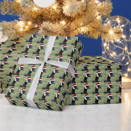 Canada Goose Dearing Red Santa Hat Vakantie Cadeaupapier