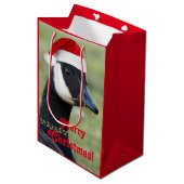 Canada Goose Dearing Red Santa Hat Vakantie Medium Cadeauzakje (Voorkant Gekanteld)