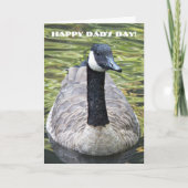 Canada Goose Foto Vaderdag kaart (Voorkant)