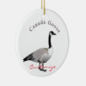 Canada Goose Gander Thunder_Cove Keramisch Ornament (Rechts)