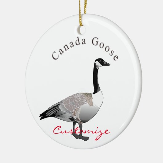 Canada Goose Gander Thunder_Cove Keramisch Ornament (Links)