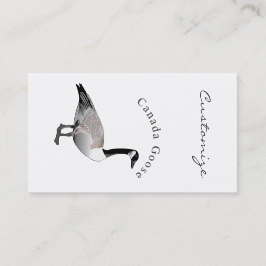 Canada Goose Gander Thunder_Cove Visitekaartje (Achterkant)