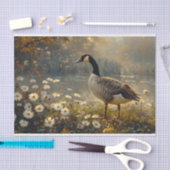 Canada Goose Golden Hour Wildflower Decoupage Tissuepapier (Craft)