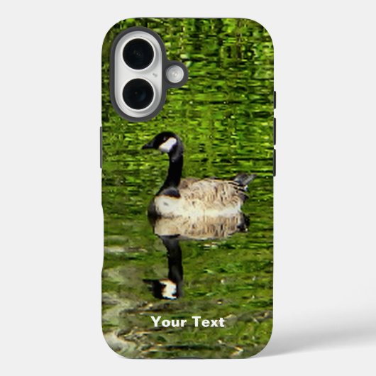 (Canada) Goose Green Case-Mate iPhone Case (Achterkant)