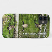(Canada) Goose Green Case-Mate iPhone Case (Achterkant (horizontaal))